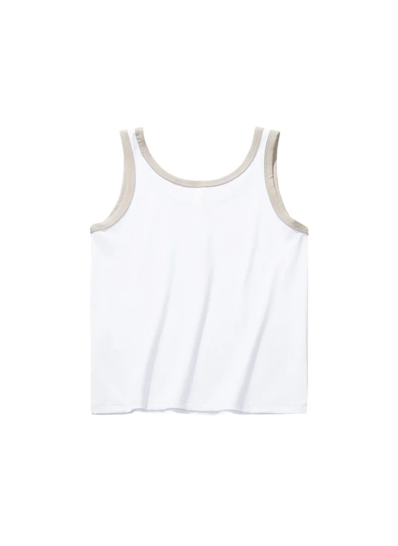 ANTA SPORTS RETRO Vest White