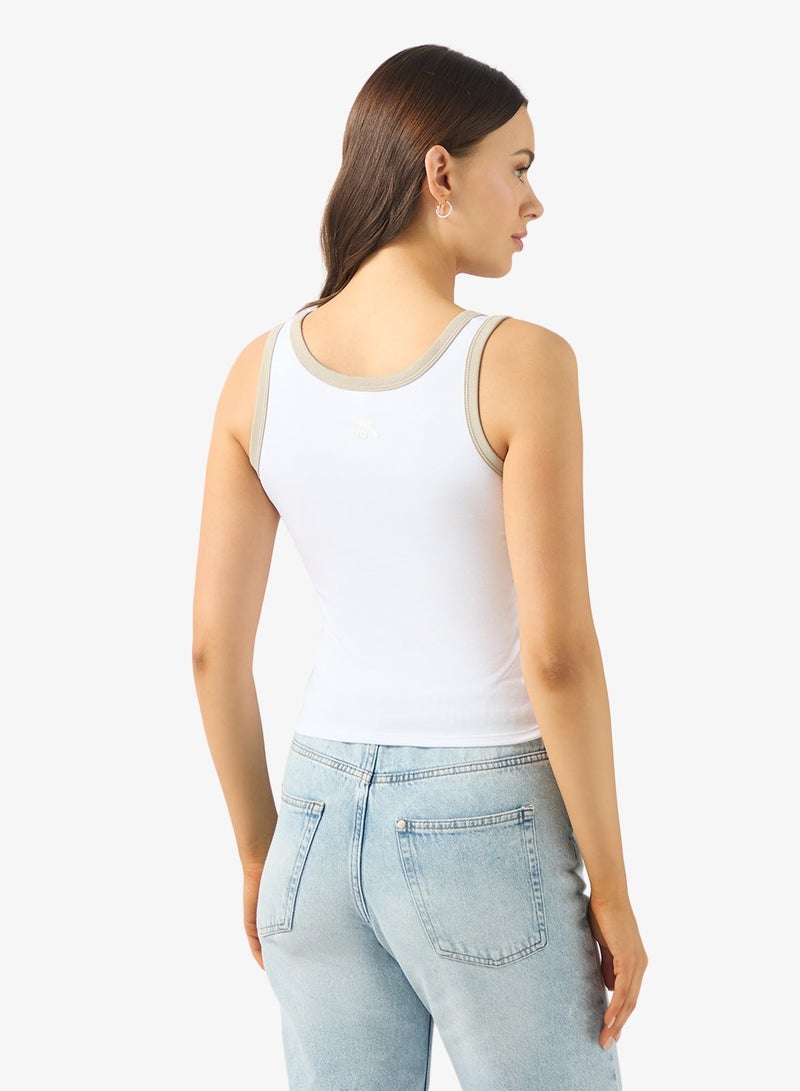 ANTA Women’s Cotton Blend Tank Top – Slim Fit & Breathable Everyday Essential - Image 2