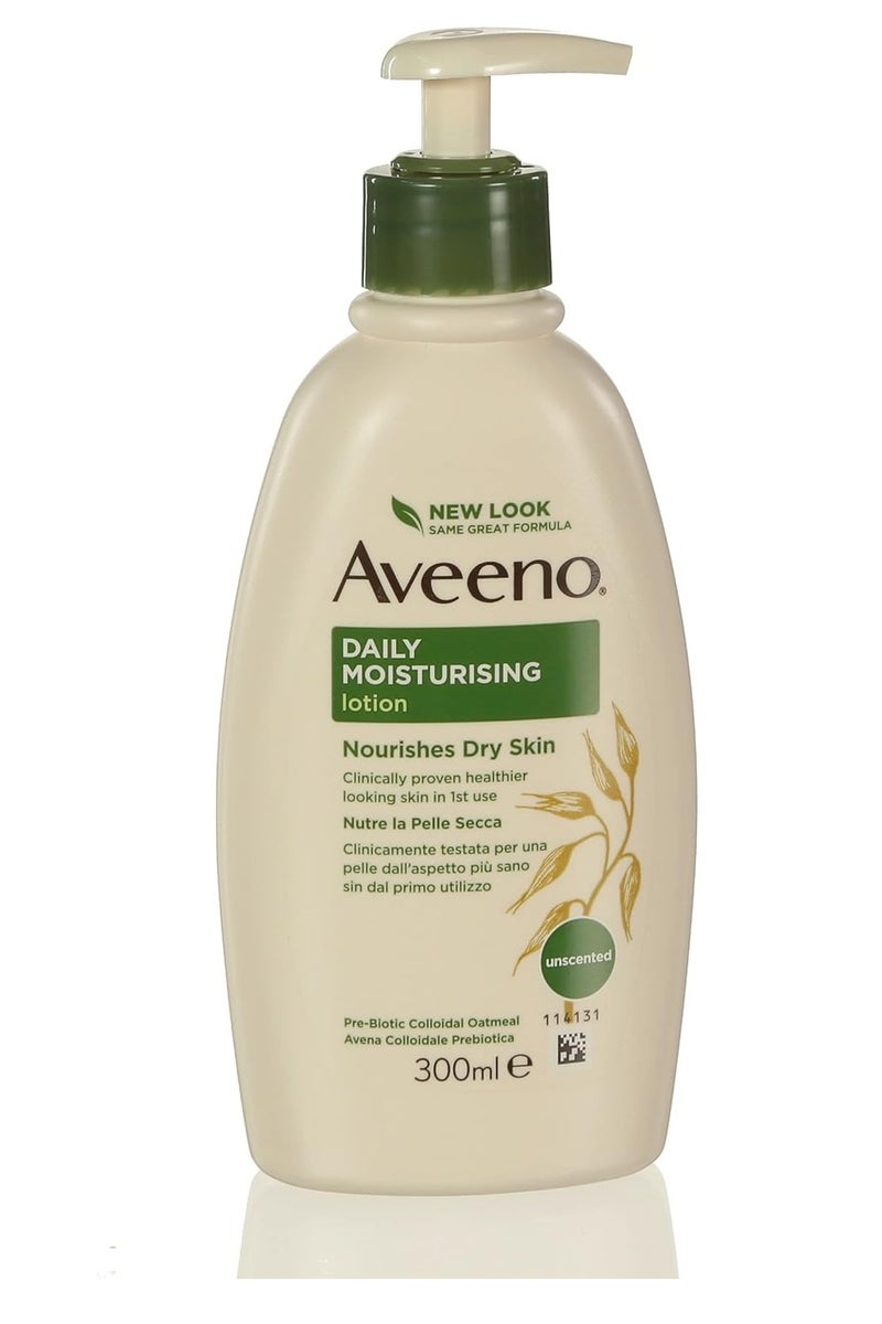Aveeno Body Lotion, Daily Moisturizing, 300ml - Image 1