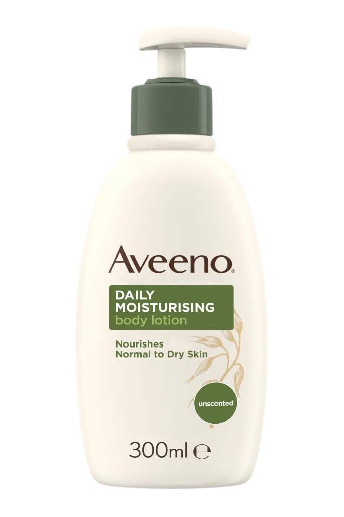 Aveeno Body Lotion, Daily Moisturizing, 300ml - Image 2