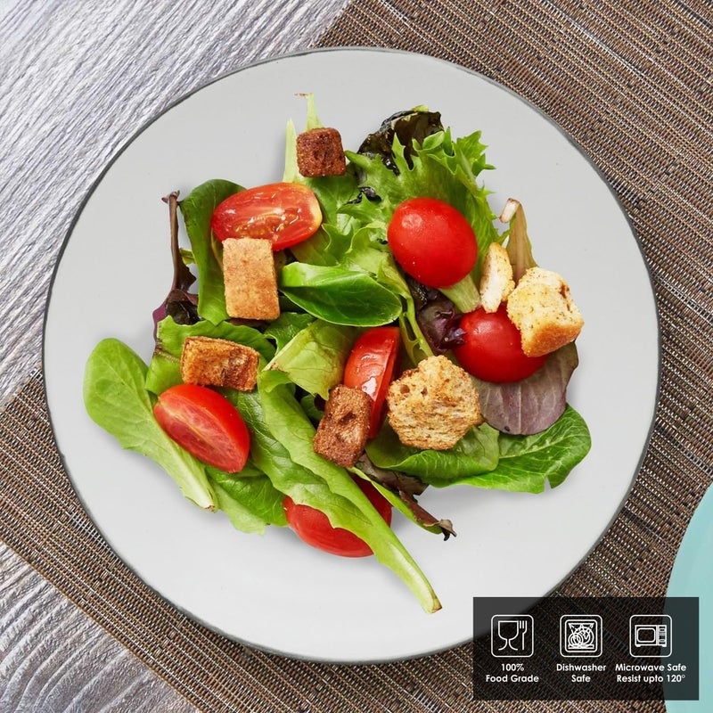 Kitchen Master Luna Stoneware Side Plate 8" - Image 5