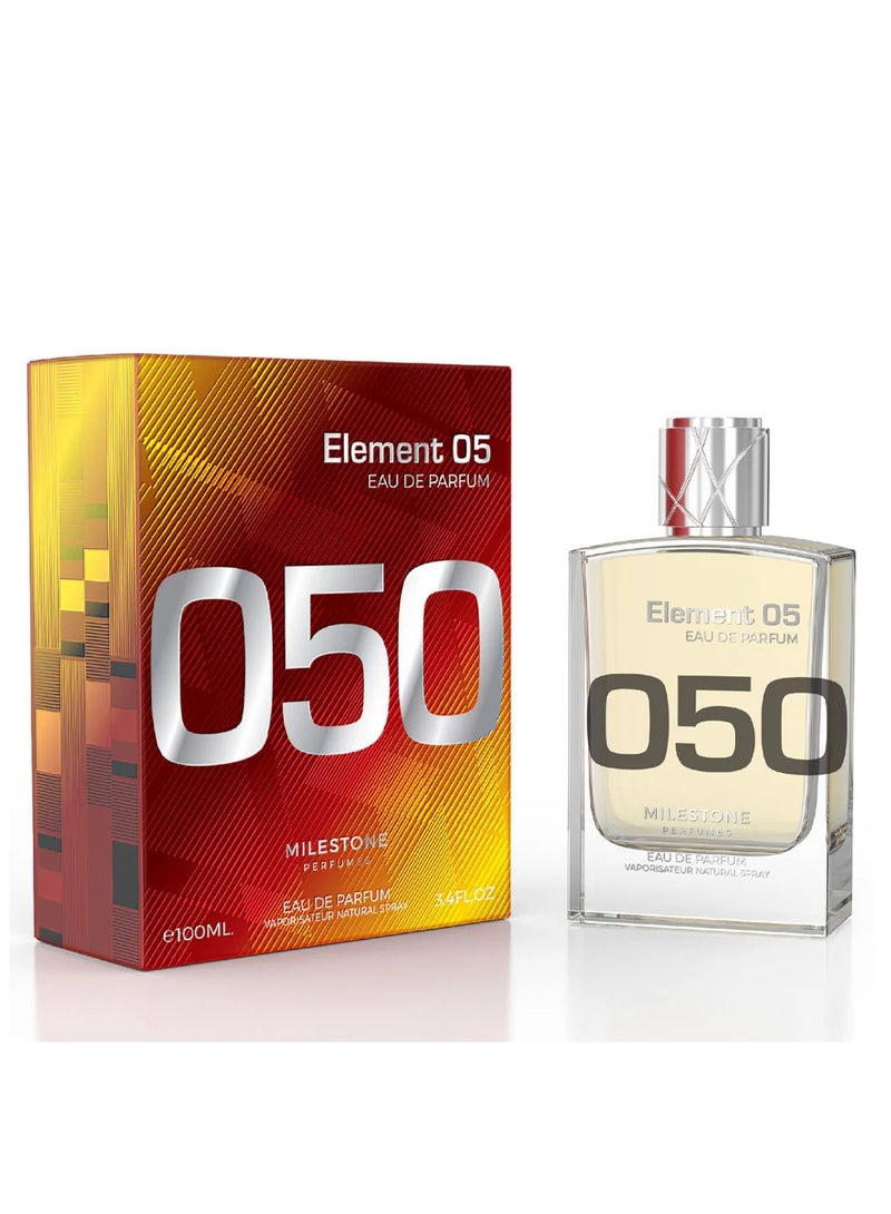 Milestone Element 05 Eau De Parfum For Men - 100 ML - Image 1