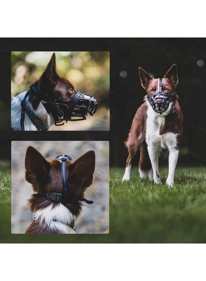 Pups&Pets Adjustable Dog Muzzle Cum Mouth Cover- Dogs for Great Dane/St Bernard/Rottweiler (Small, Color May Vary) - Image 4