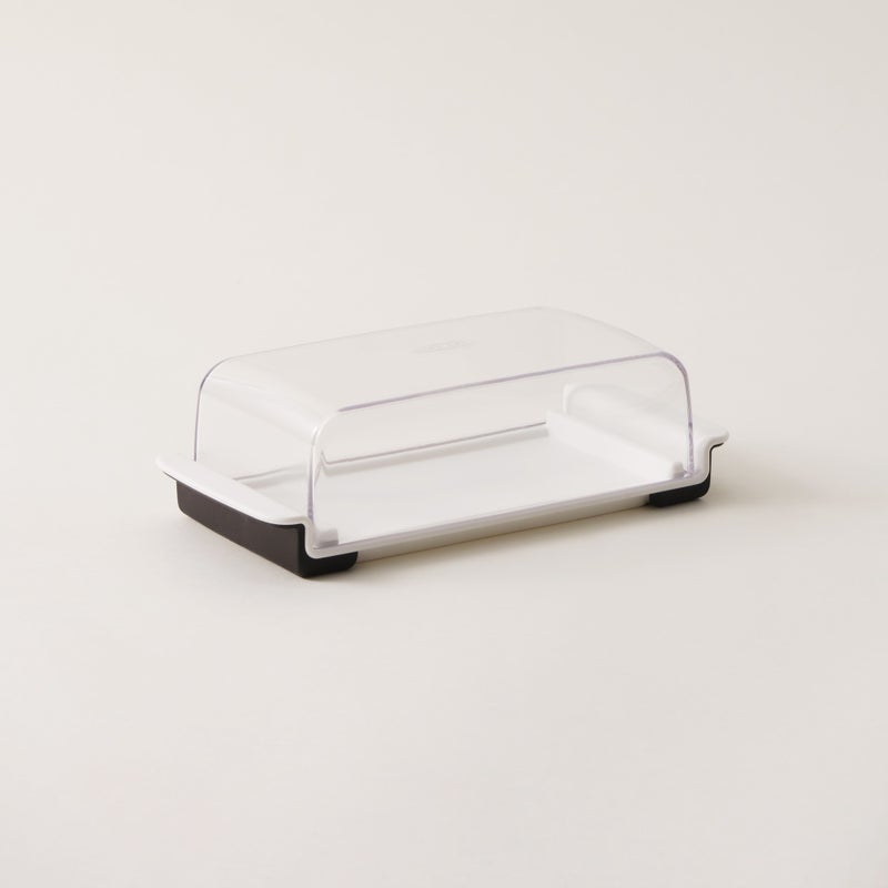 OXO plastic wide butter dish server, 226g, 7.9"* 3.7"* 2.4" - Image 1