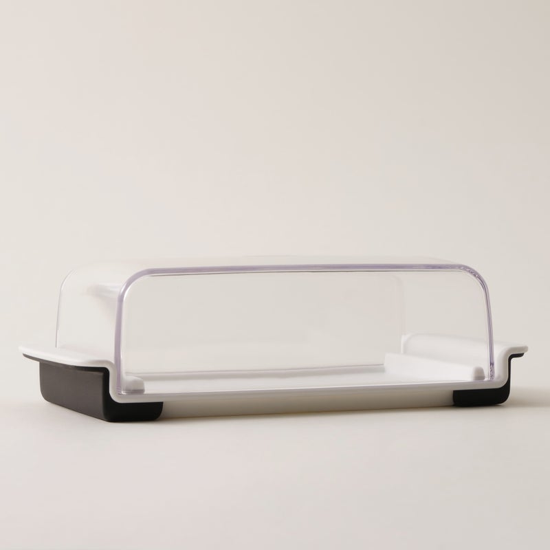 OXO plastic wide butter dish server, 226g, 7.9"* 3.7"* 2.4" - Image 4
