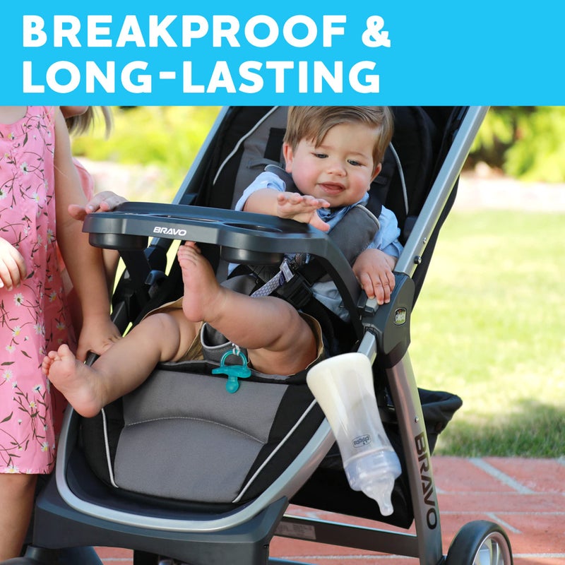 Chicco Duo 9oz. Hybrid Baby Bottle with Invinci-Glass Inside and Plastic Outside | Dishwasher, Bottle Warmer, and Electric Sterilizer Safe | Intui-Latch Nipple | Clear/Pink, 2pk - Image 4