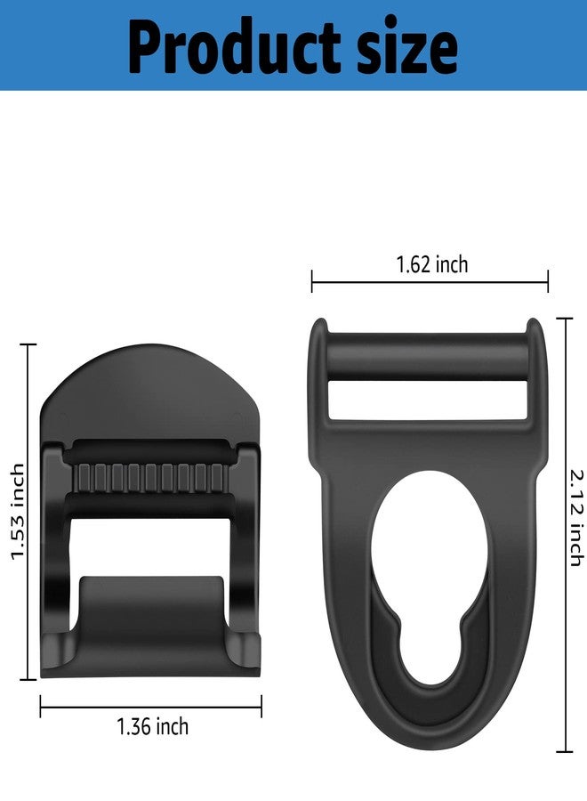 Norward Kayak Seat Repair Kit Compatible with Lifetime Emotion Seat Contain Seat Clips and Hooks Fits(Pack of 4) - Image 2