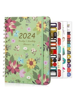 RATSAW 2024 Planner Undated Weekly and Monthly Life Planner to Hit Your Goals and Live Happier 12 Months Academic Daily Planner Appointment Book Yearly Agenda Productivity for Women and Men  - Image 1