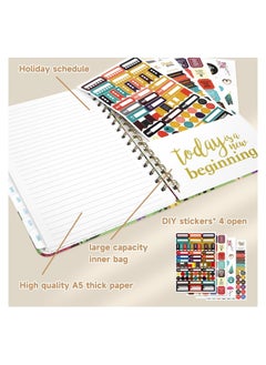RATSAW 2024 Planner Undated Weekly and Monthly Life Planner to Hit Your Goals and Live Happier 12 Months Academic Daily Planner Appointment Book Yearly Agenda Productivity for Women and Men  - Image 5