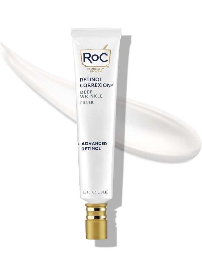 Retinol Correxion Deep Wrinkle Facial Filler With Hyaluronic Acid And Retinol 1 Oz