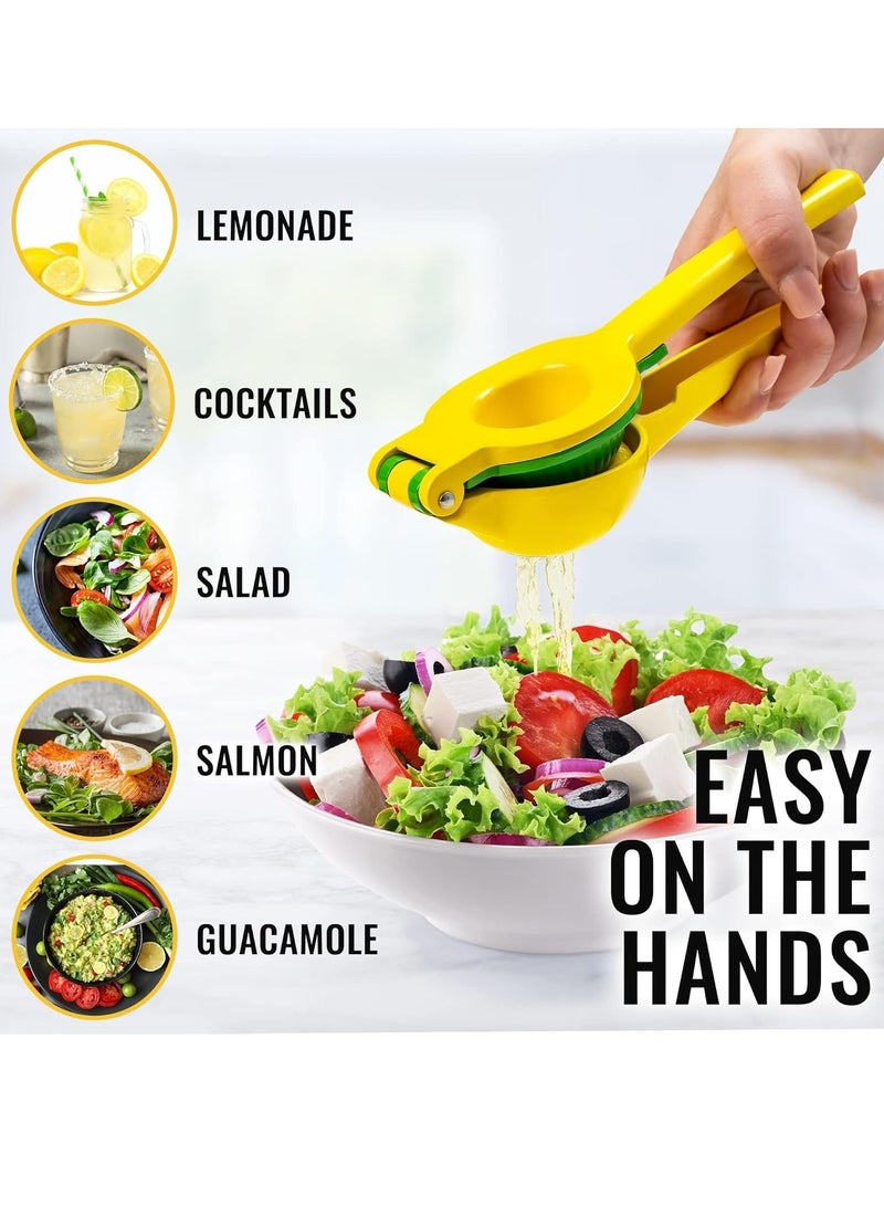 2 Piece Simple Craft 2-In-1 Lemon Squeezer,Easy To Use Manual Juicer Hand Press,Lemon Juicer & Lime Squeezer.  - Image 4