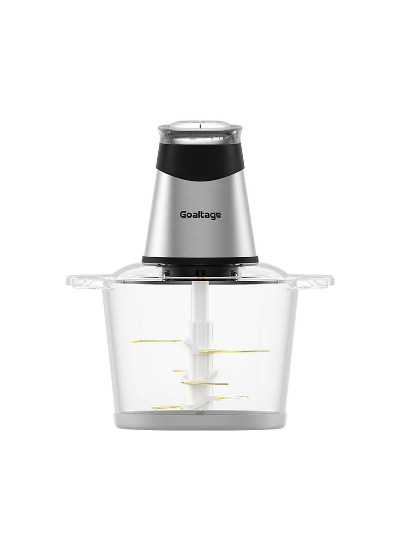 Goaltage MultiChop Food Processor With Titanium Blades, Dual-Speed Adjustments with High Capacity & Multi-Functionality - Image 4