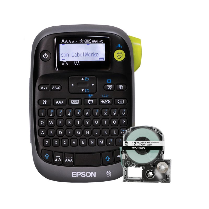 LABELWORKS Epson LW-PX300 Industrial Label Maker for Office â€“ Compatible with Stickers, Magnets, and Shrink Tube, Portable Handheld Design, Label Maker and Tape Only - Image 1