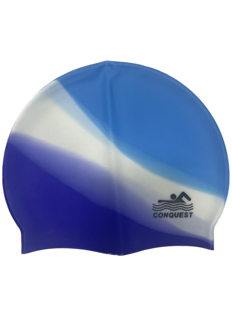 CONQUEST Silicone concrete swimming cap-multicolor  - Image 1