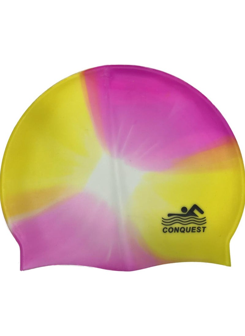 CONQUEST Silicone concrete swimming cap-multicolor  - Image 2