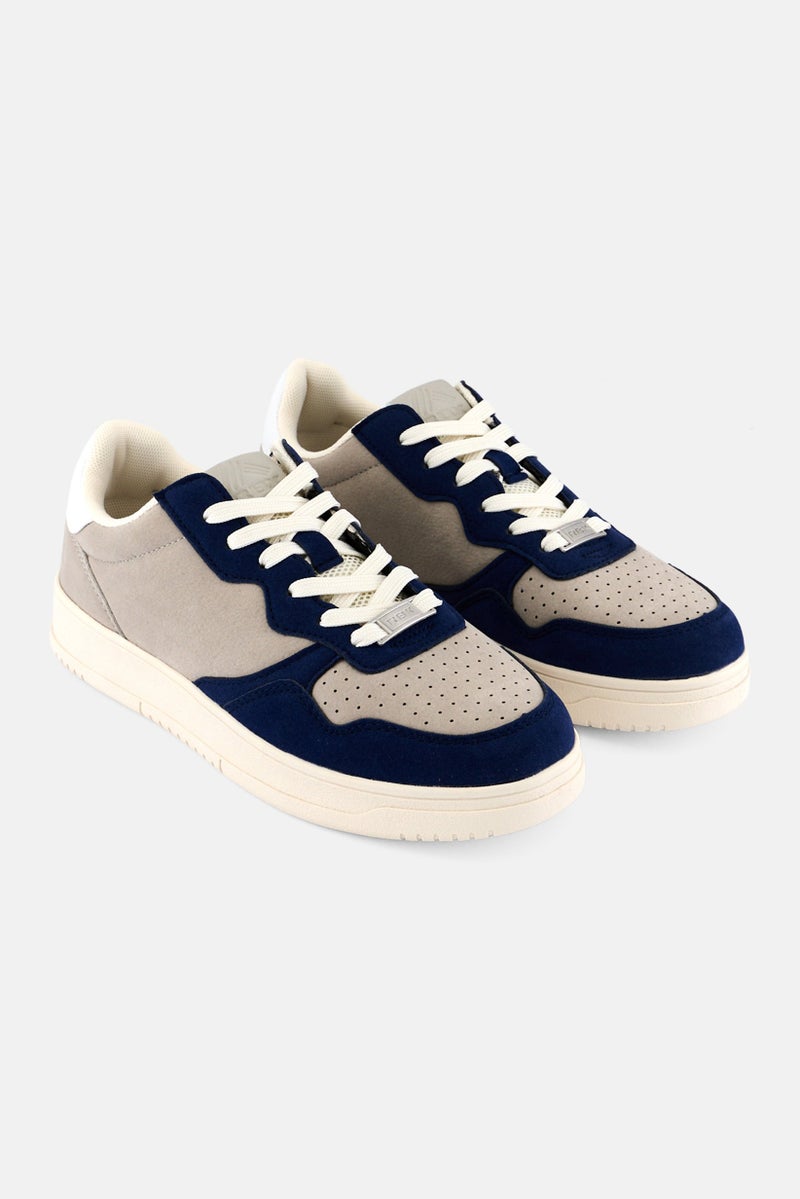 RBX Women Suede Lace Up Outdoor Shoes, Multicolor - Image 1