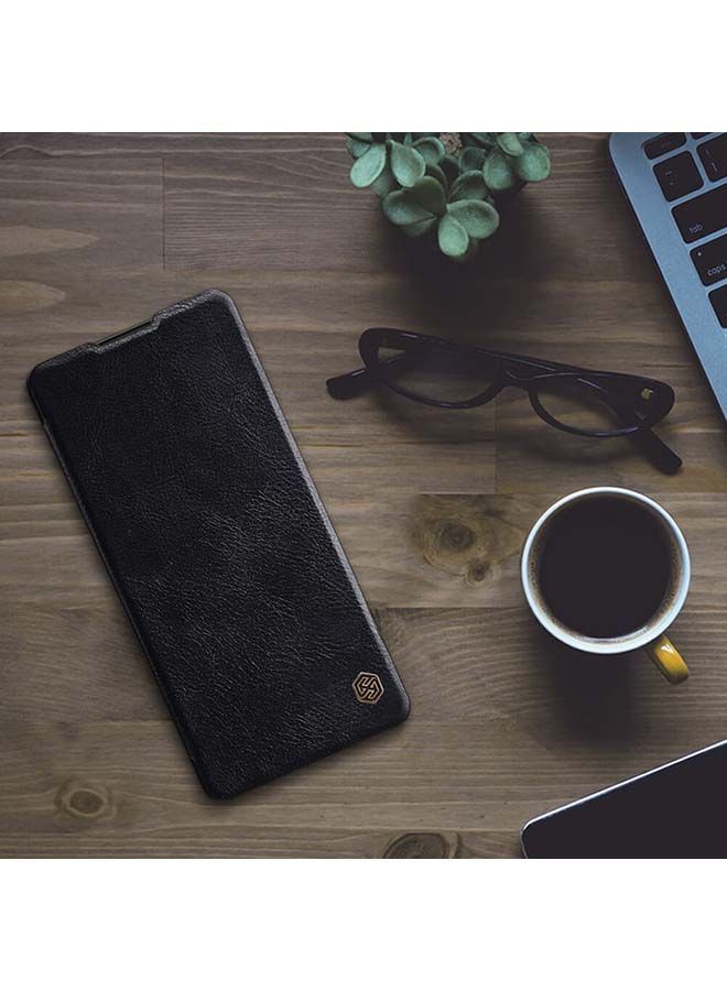 NIBEMINENT Leather Flip CaseCover For Samsung Galaxy S10 Lite 2020 G770 Black - Image 4