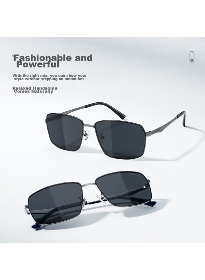 Parzin Polarized Sungl For Men, Fashionable And Simple, Outdoor Fishing, Sun Protection, Safe Driving, Trendy Sungl - Image 4