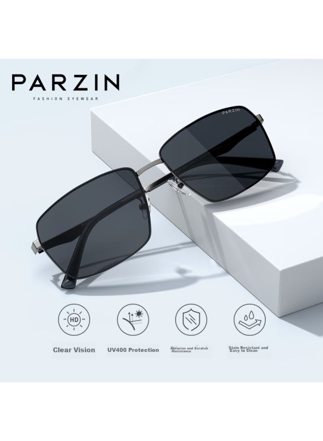 Parzin Polarized Sungl For Men, Fashionable And Simple, Outdoor Fishing, Sun Protection, Safe Driving, Trendy Sungl - Image 3