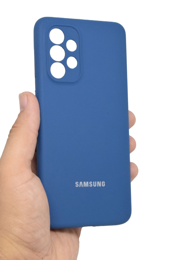 general Silicone Protective Cover for Samsung Galaxy A33 Slim Stylish Case with Inside Microfiber Lining - Image 3
