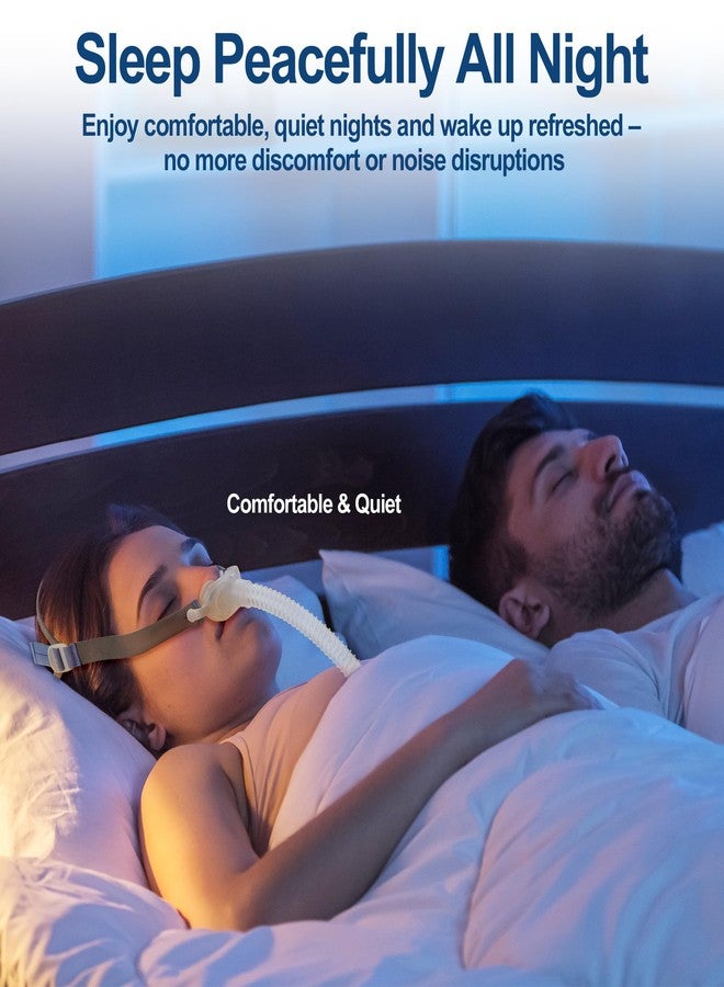 MEDICOLOR Replacement Set for P10 - Includes Head Strap, Nasal Cushion (M) and Frame System, Soft & Silent, All-in-one CPAP Supply Kit for Comfort Wearing - Image 4