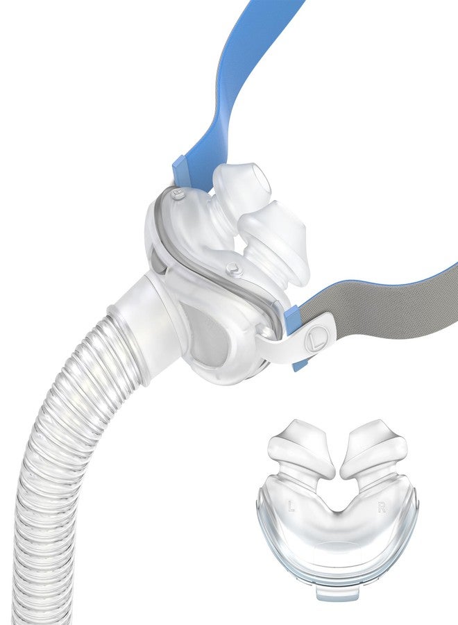 MEDICOLOR Replacement Set for P10 - Includes Head Strap, Nasal Cushion (M) and Frame System, Soft & Silent, All-in-one CPAP Supply Kit for Comfort Wearing - Image 1