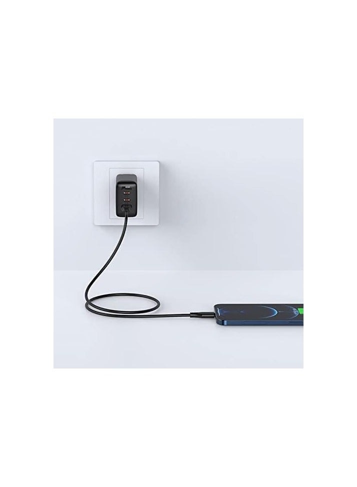 Acefast USB-A to Lightning TPE Charging Data Cable 1.2 Meter Black - Image 3