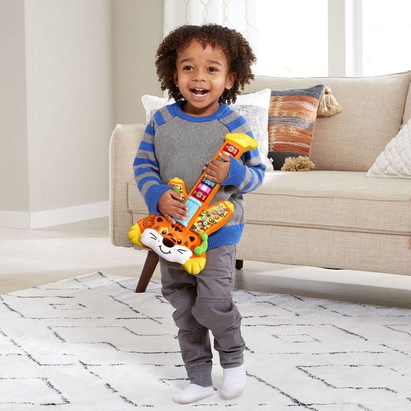 VTech Zoo Jamz Tiger Rock Guitar, Orange - Image 5