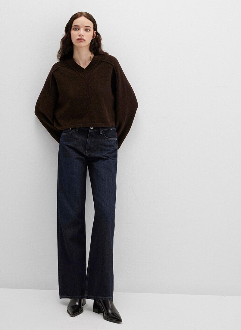 MAVI Malibu Deep Brushed Denim Jean Pants - Image 1