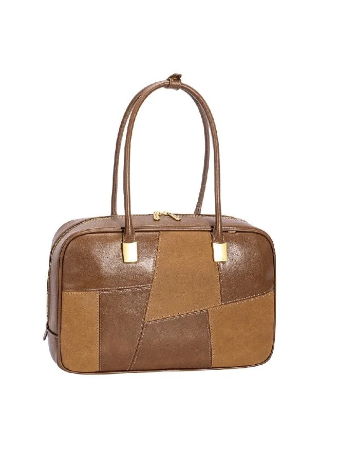 David Jones NOLWEEN formal Handbag- The new vintage classic bag spacious for work, school, university- office style rectangular tote handbag- Dual wear classic formal handbag
