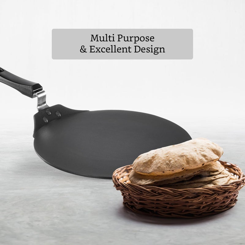 Brand - Solimo Solimo Dosa Tawa NonStick DishwasherSafe Aluminium 488 mm Thickness 30 cm - Image 4