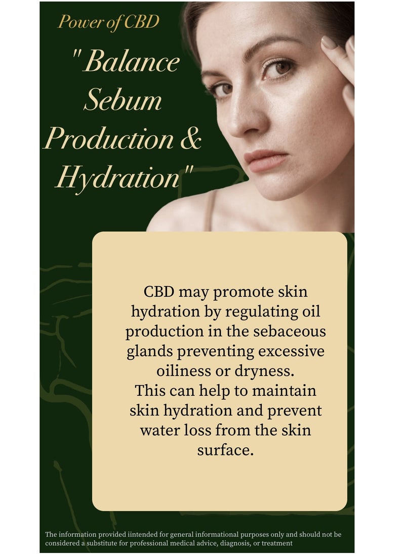 SOLALUSSO - 2 in 1 Luxury High Concentration Cannabidiol (CBD) Face Serum 1000mg with Vitamin C, E, Hyaluronic Acid, and Niacinamide For Moisturizing, Soothing, and Minimizing Fine Lines and Wrinkles - Image 1