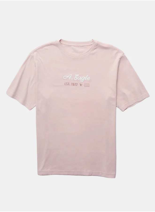 امريكان ايجل AE Elevated Logo Graphic T-Shirt
