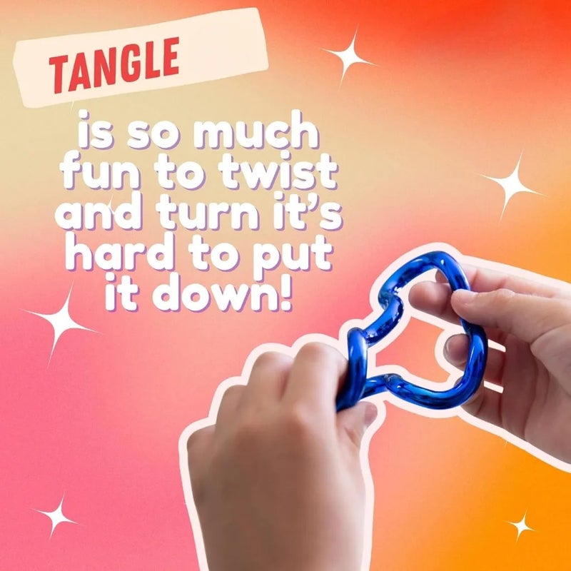 4 Pack Twister Fidget Spinner Anti-Stress Toy for Kids - Image 2