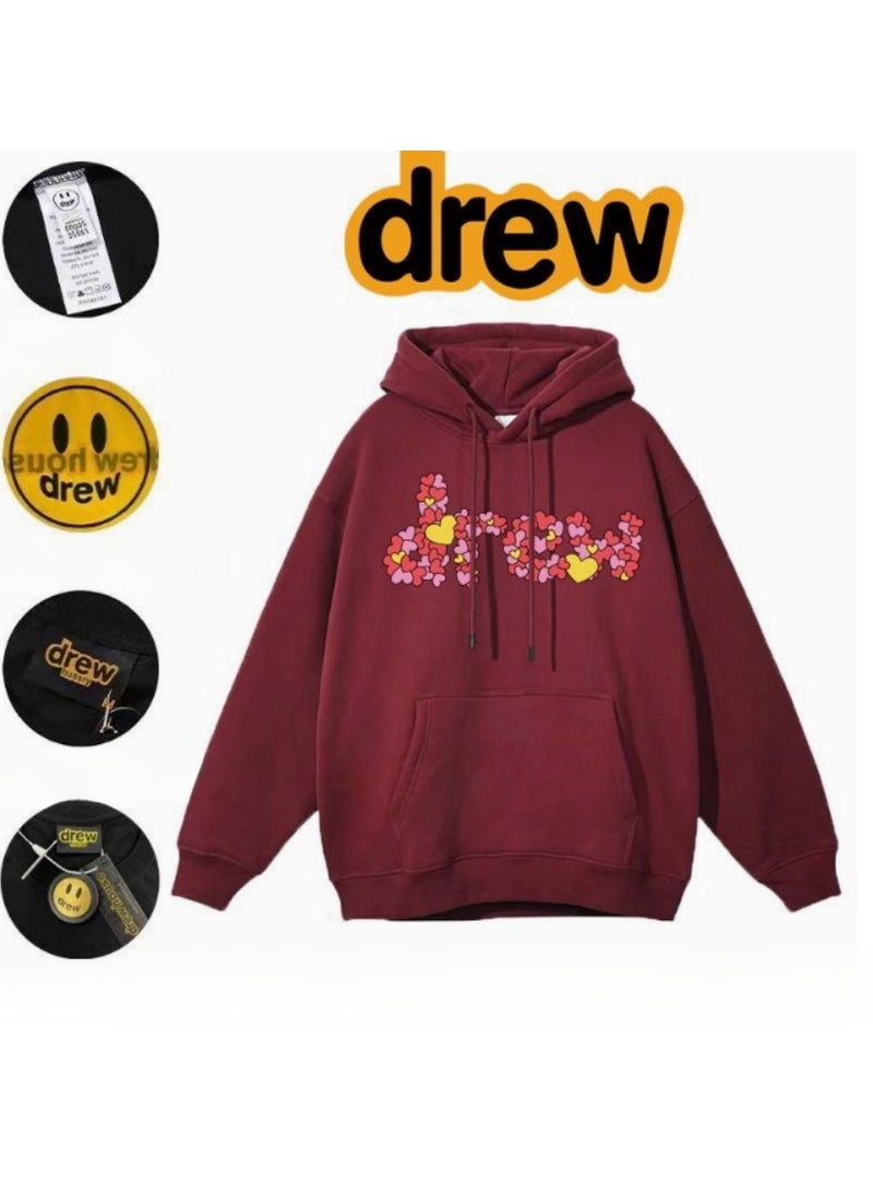 drew - New Drew Love Smile Hoodie - Image 1