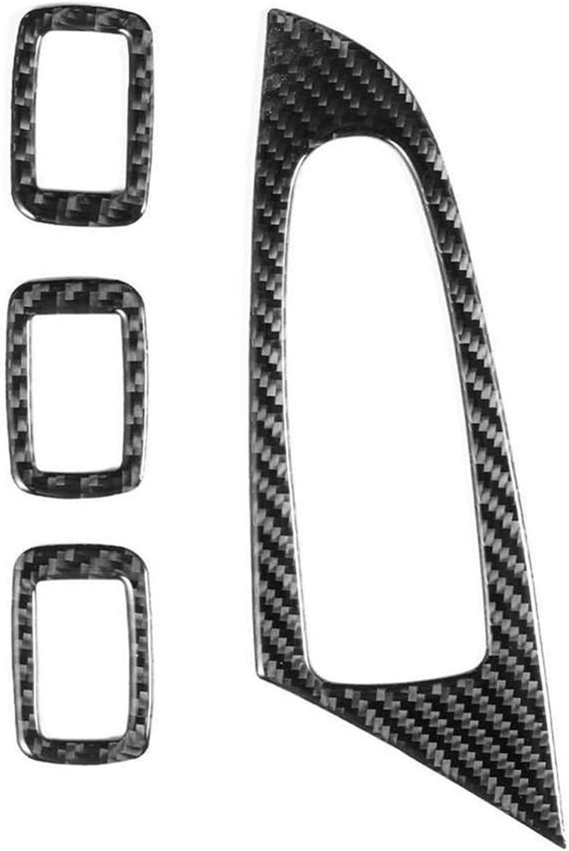 DEMULAX Carbon Fiber Window Switch Cover Set
