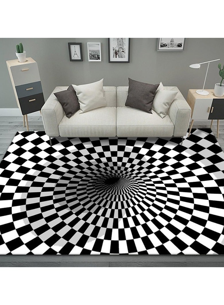 Loquat Squality 3D Visual Polyester Fiber Modern Minimalist Carpet - Image 1