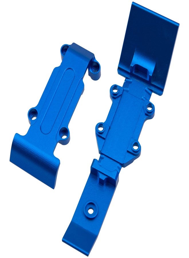 في جو هوبي مجموعة ألواح انزلاق أمامية وخلفية من سبائك الألومنيوم من Vgoohobby رقم 7037 متوافقة مع سيارة Traxxas E-Revo 71054 VXL Slash 4WD 70054 Summit 72054 RC بمقياس 1/16 - Image 4