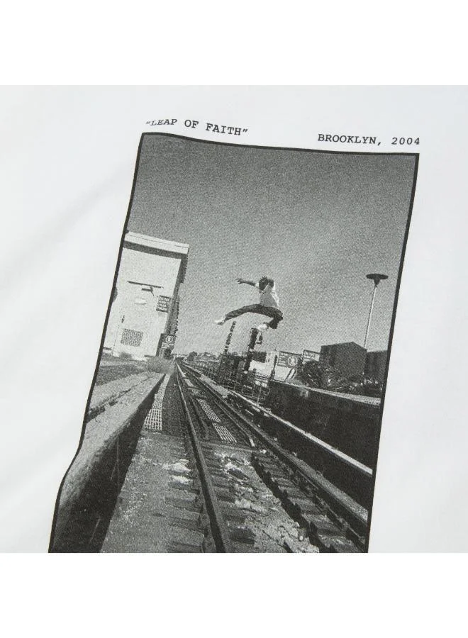 Huf White Taking The Leap SS Tee  | Best Price UAE
