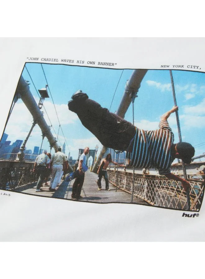 Huf White Taking The Leap SS Tee  | Best Price UAE