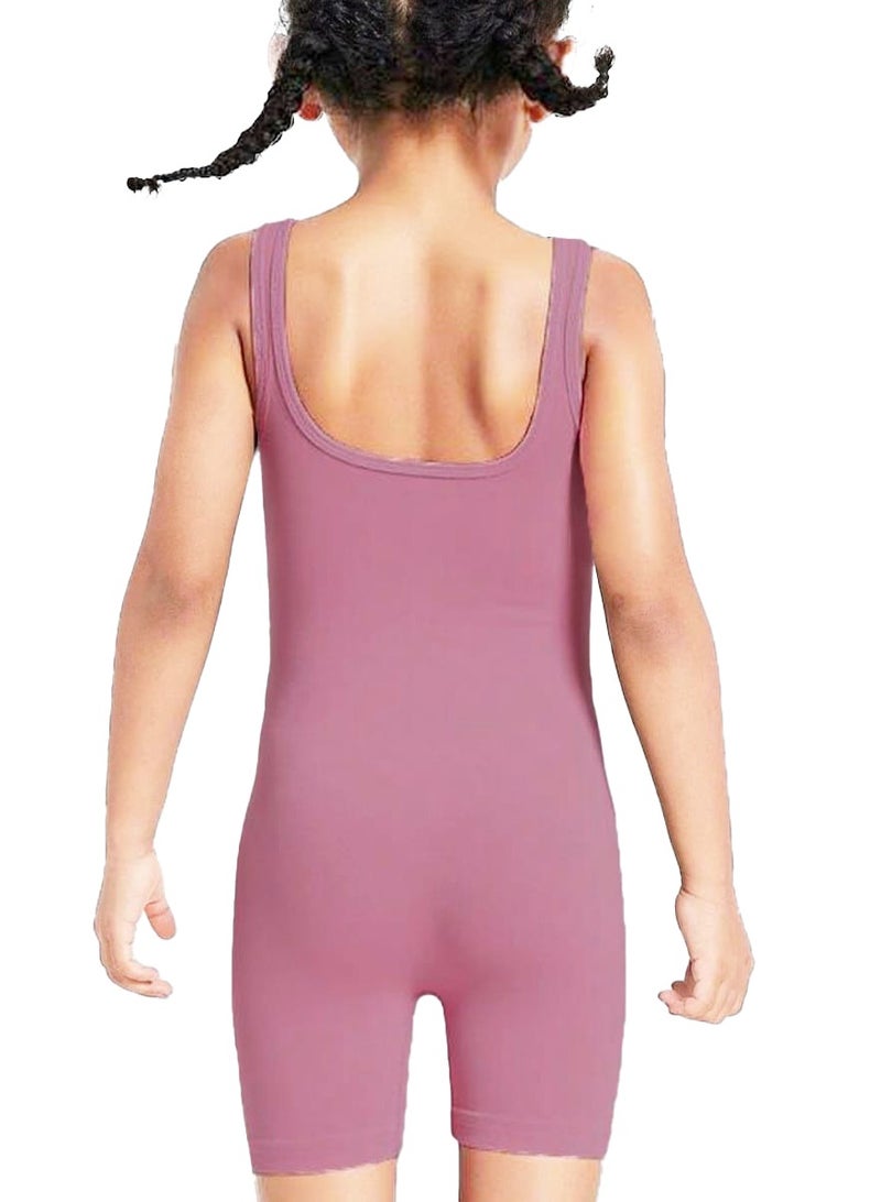 Nileton Sports Jumpsuits for kids & Teens  - Shorts Bodysuit tight Fitting - Stretchy Comfortable Jumpsuit underpants for Girls  - Image 2