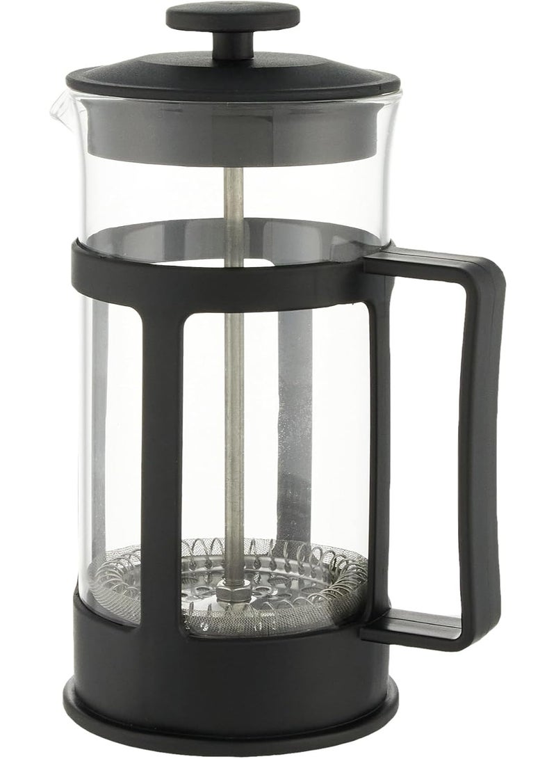 French press coffee maker - 350ml, stainless steel plastic, black - Image 2