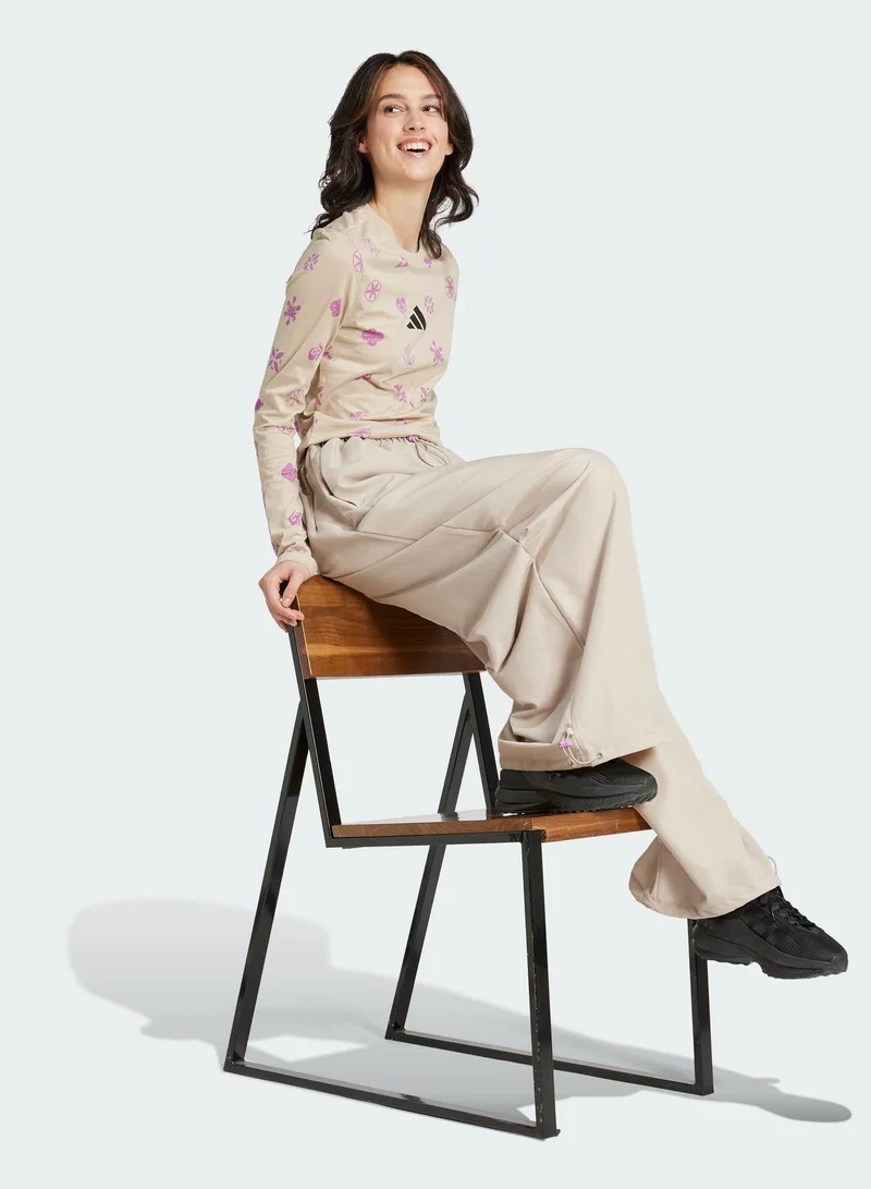 Adidas  W Ksa Tee Beige Training T-Shirts For Women Xs for Women | Best Price UAE