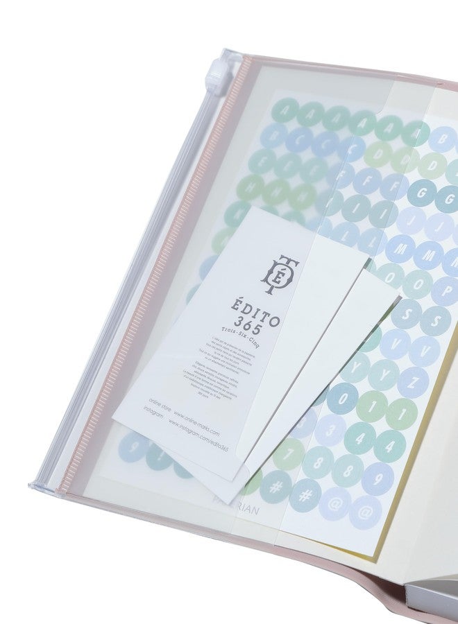 MARK'STYLE MARK’STYLE B6 Weekly Planner 12-Month (Dec 2025-Dec 2026, 192 Pages) with Clear PVC Zipper Pocket Cover (Purple) - Image 4