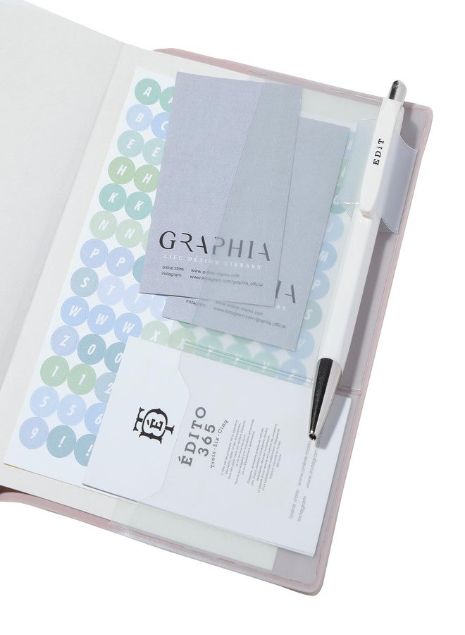 MARK'STYLE MARK’STYLE B6 Weekly Planner 12-Month (Dec 2025-Dec 2026, 192 Pages) with Clear PVC Zipper Pocket Cover (Purple) - Image 3