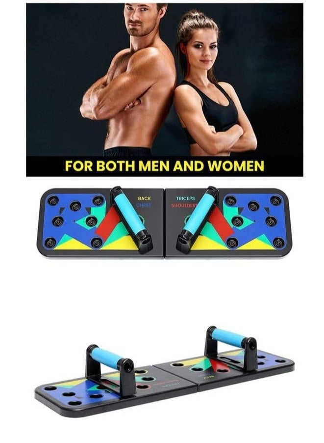 ELTRAZONE Strength Max Push-up Board – Multi-Functional Home Workout Bar System, Portable Gym for Men & Women, Barbell for Chest Muscle Exercise, Fat Burner – Perfect Gift for Boyfriend  - Image 4
