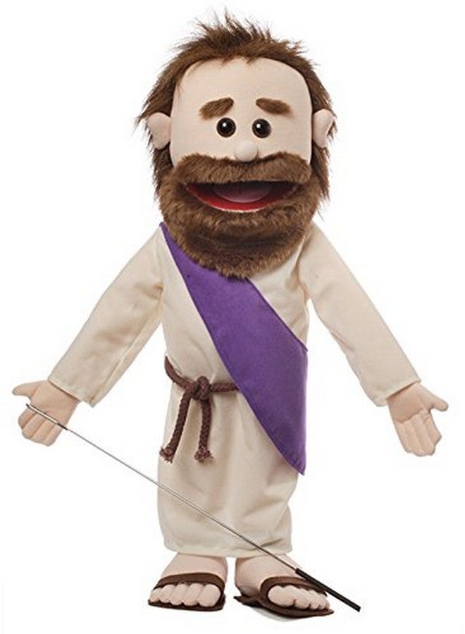 Silly Puppets 25" Jesus w/Rope Belt, Full Body Bible Character, Christian Ministry Puppet  - Image 1