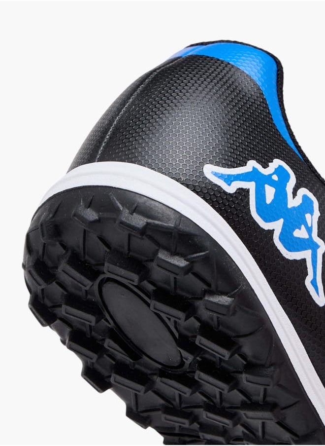 Kappa Boys' Logo Print Sports Shoes with Hook and Loop Closure  - Image 5