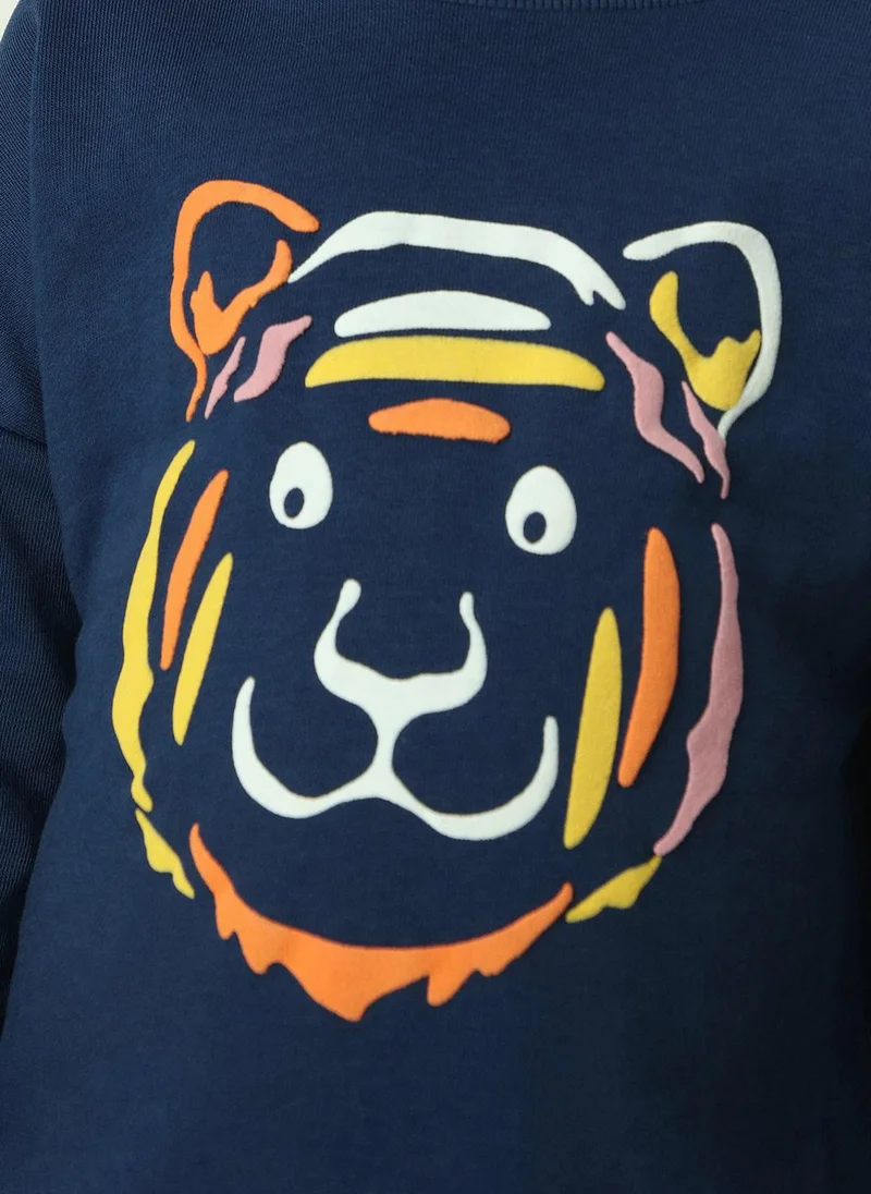 Nautinati  Boys Graphic Printed Round Neck Pullover Sweatshirt  | Best Price UAE