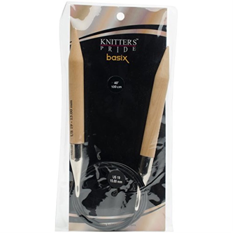 Knitter's Pride Basix Circular 40-inch (100cm) Knitting Needles; Size US 19 (15.0mm) 400244 - Image 5